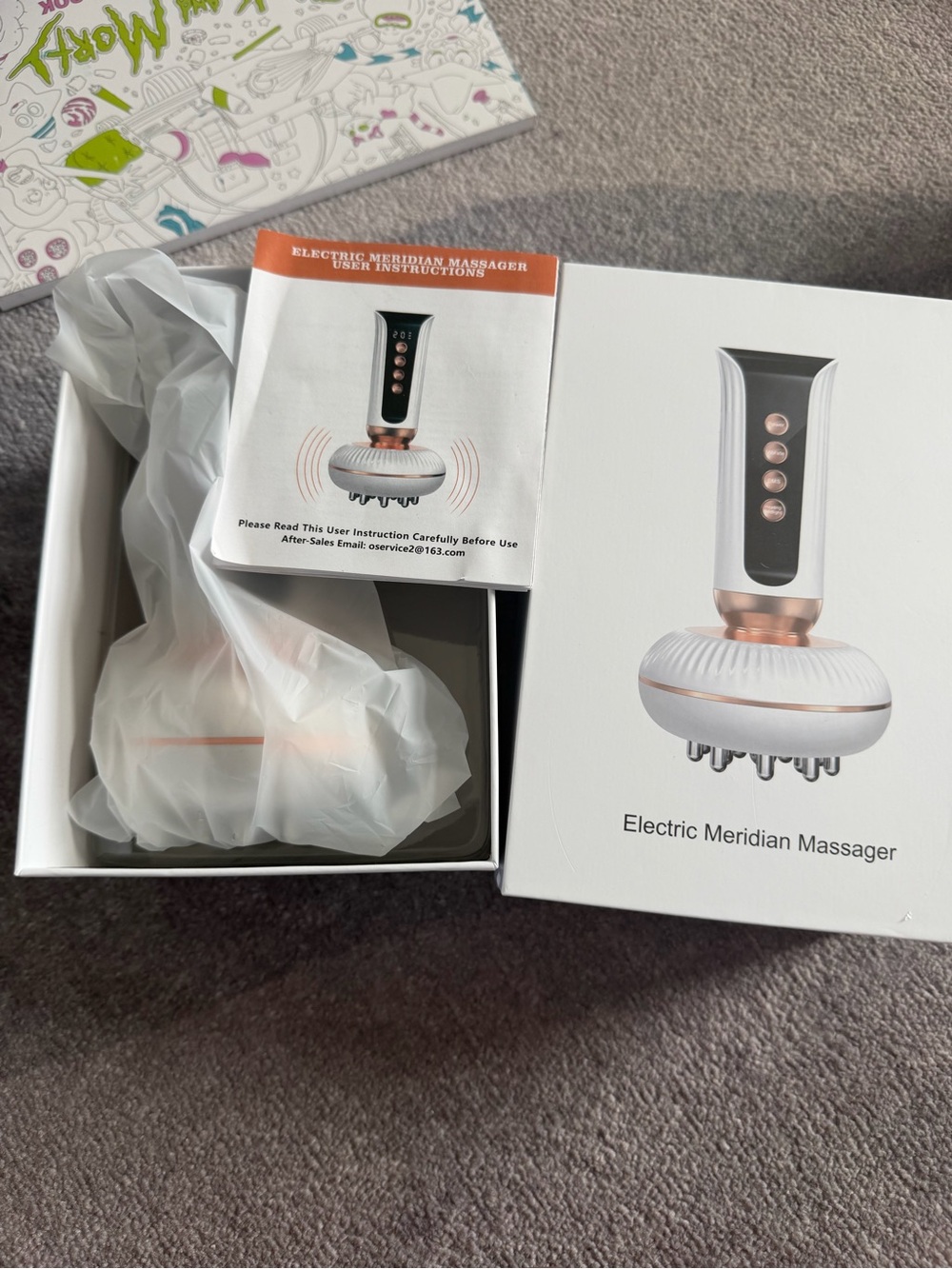 Portable Infared Electric Meridian Massager